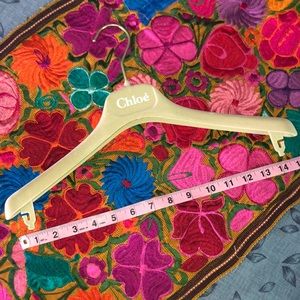 Chloé Velvet Cream Colored Hanger
